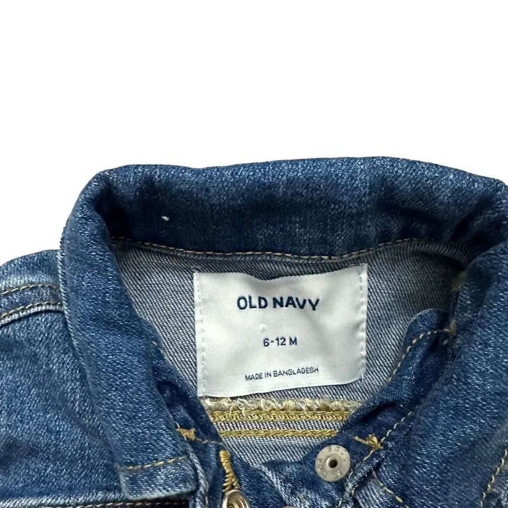 Old Navy jean jacket 6-12 months
